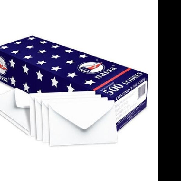 SOBRE SOCIAL VISITA 6.3X10.2CM NASSA HA0059 PAQ.C50 E500